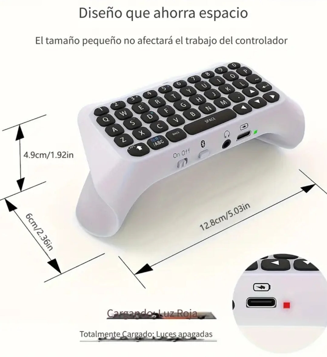 Teclado mando ps5