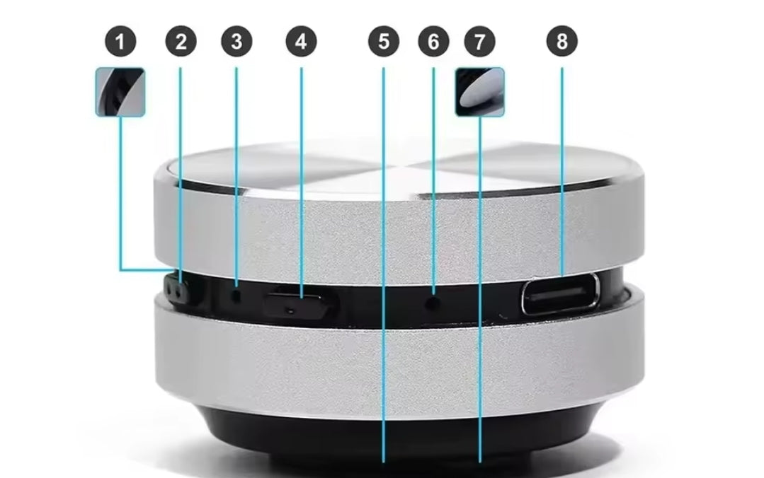 Altavoz magnético Bluetooth