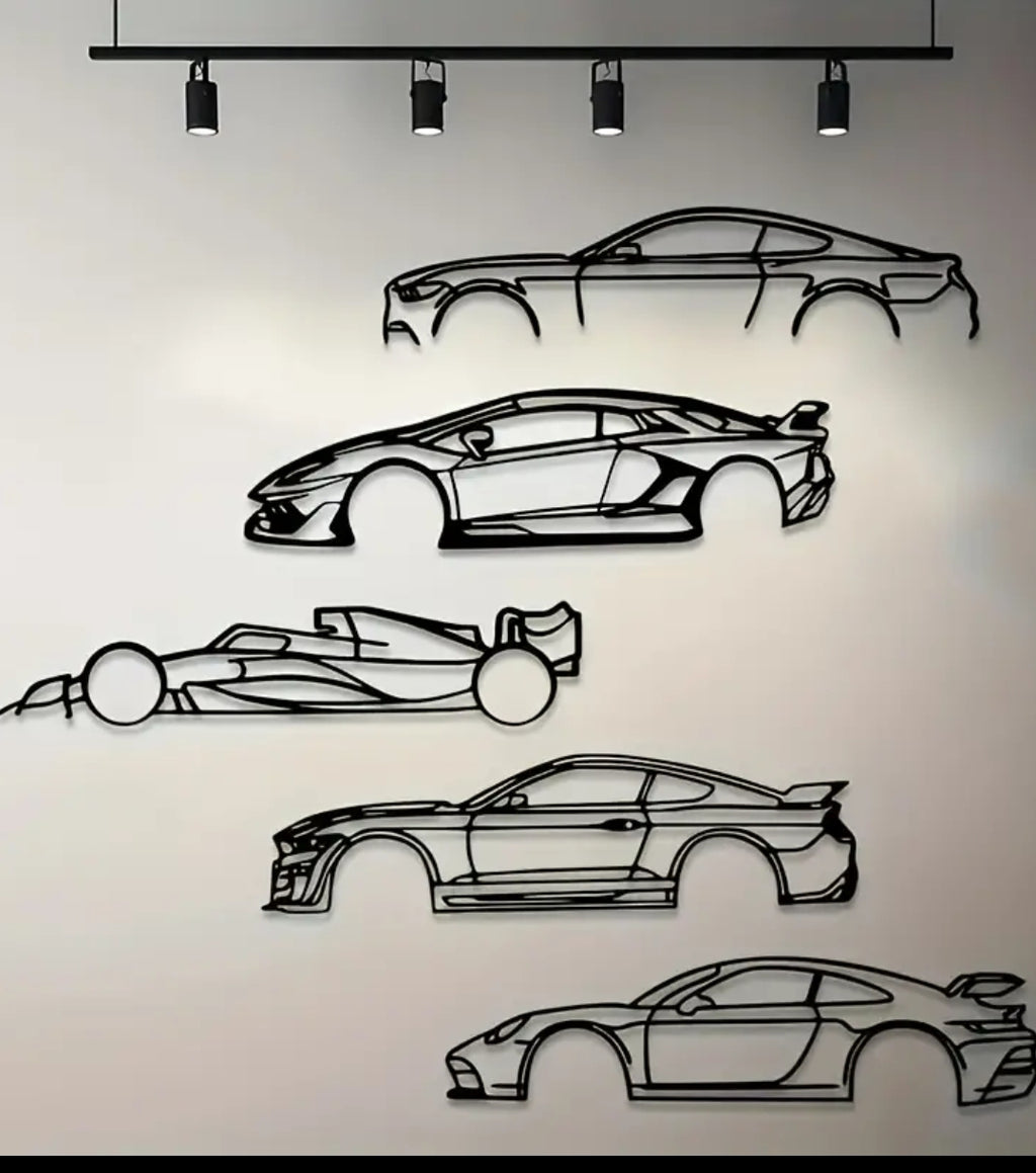 Coches de decoración